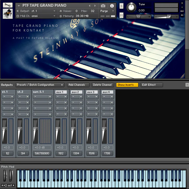 Past To Future - Tape Grand Piano For Kontakt - Image 2